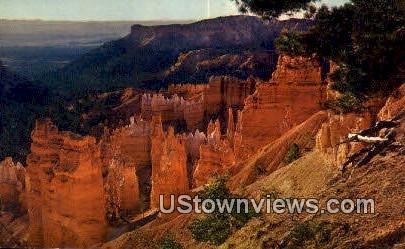 Bryce Canyon National Park, Utah     ;     Bryce Canyon National Park, UT Postcard