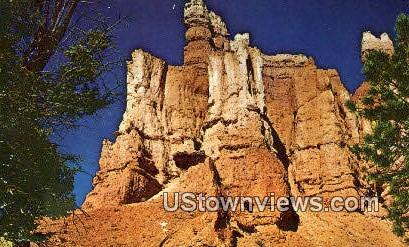Gulliver's Castle - Bryce Canyon National Park, Utah UT Postcard