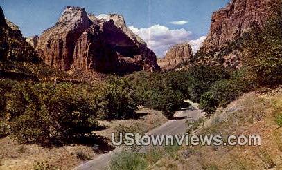 Zion National Park, Utah     ;     Zion National Park, UT Postcard