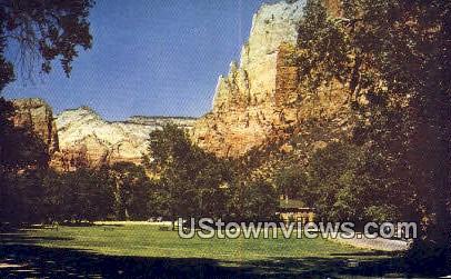 Zion Lodge - Zion National Park, Utah UT Postcard