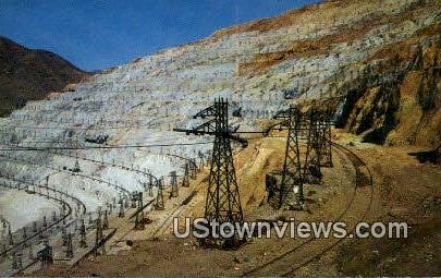 Bingham Copper Mine, UT     ;     Bingham Copper Mine, Utah Postcard