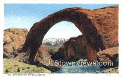 Rainbow Natural Bridge - Misc, Utah UT Postcard