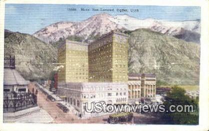 Hotel Ben Lomond - Ogden, Utah UT Postcard
