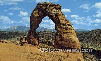 Delicate Arch - Arches National Monument, Utah UT Postcard