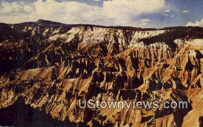 Cedar Breaks National Monument, Utah, UT, Postcard