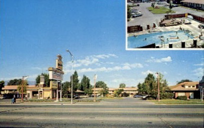 Baugh Motel - Logan, Utah UT Postcard