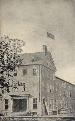 The Old Marshall House - Alexandria, Virginia VA Postcard