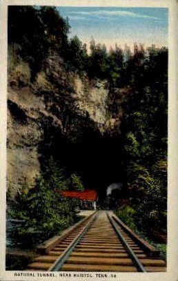 Natural Tunnel - Bristol, Virginia VA Postcard