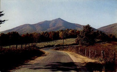 Peaks of Otter - Bedford, Virginia VA Postcard