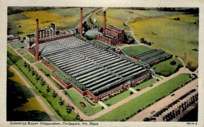 Industrial Rayon Co. - Covington, Virginia VA Postcard