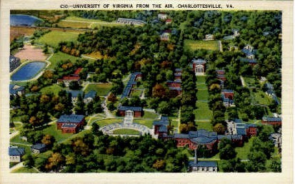 University of Virginia - Charlottesville Postcard