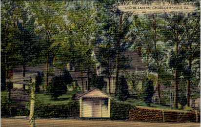 Michie Tavern - Charlottesville, Virginia VA Postcard
