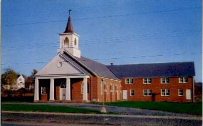 The Peoples Church - Harrisonburg, Virginia VA Postcard