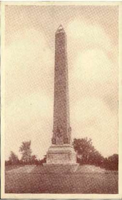 U. S. Government Monument - Jamestown Island, Virginia VA Postcard