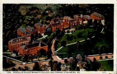 Randolph-Macon Womans College - Lynchburg, Virginia VA Postcard