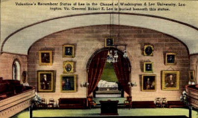 Lee Chapel - Lexington, Virginia VA Postcard