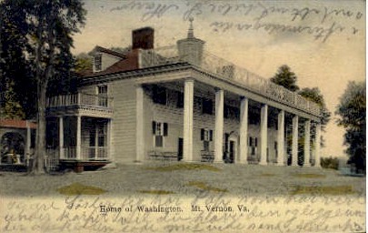 Home Of Washington - Mount Vernon, Virginia VA Postcard