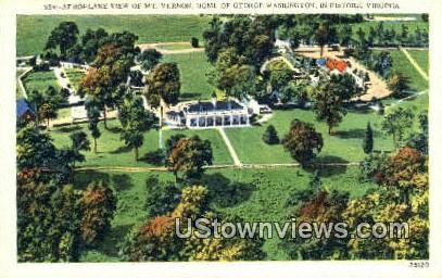 Air View - Mount Vernon, Virginia VA Postcard