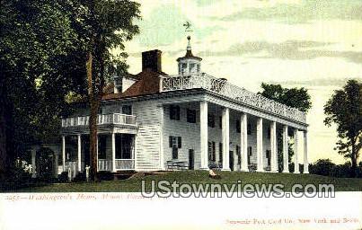 Washington's Home  - Mount Vernon, Virginia VA Postcard