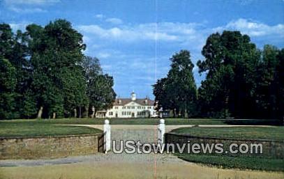 West Front  - Mount Vernon, Virginia VA Postcard