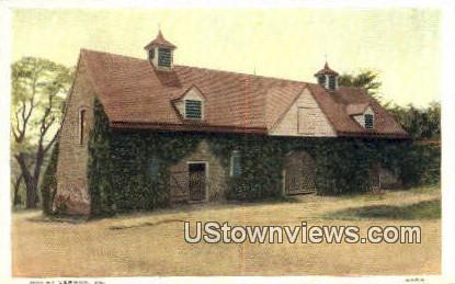 Barn - Mount Vernon, Virginia VA Postcard