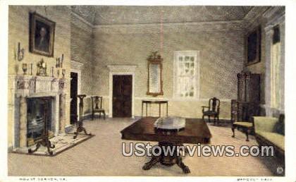 Banquet Hall - Mount Vernon, Virginia VA Postcard