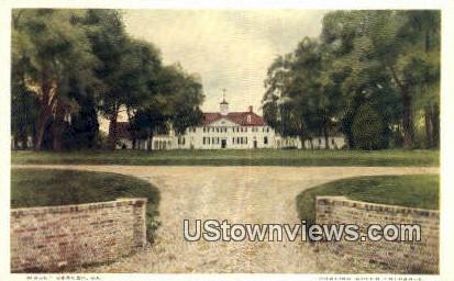 Bowling Green Entrance - Mount Vernon, Virginia VA Postcard