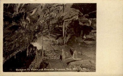 Endless Caverns - New Market, Virginia VA Postcard