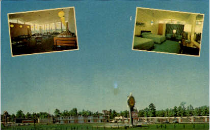 Quality Court Motel, South - Petersburg, Virginia VA Postcard