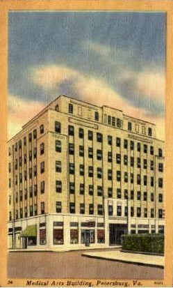 Medical Arts Building - Petersburg, Virginia VA Postcard
