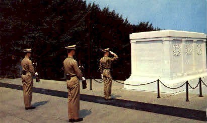Tomb of the Unknown Soldier - Arlington, Virginia VA Postcard