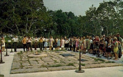 Grave of JFK - Arlington, Virginia VA Postcard