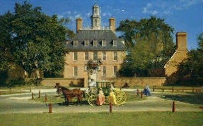 Governors Palace   - Williamsburg, Virginia VA Postcard