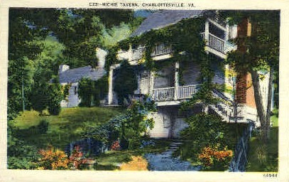 Michie Tavern - Charlottesville, Virginia VA Postcard