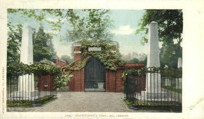 Washingtons Tomb - Mt Vernon, Virginia VA Postcard