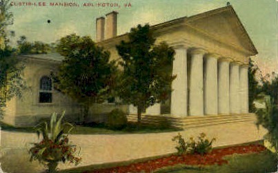 Custis-Lee Mansion  - Arlington, Virginia VA Postcard
