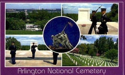 Arlington National Cemetary - Virginia VA Postcard