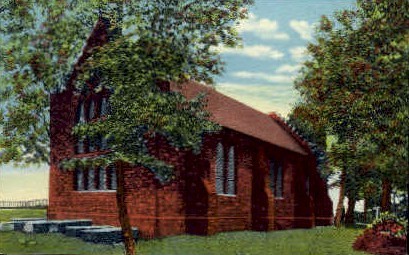 Church - Jamestown, Virginia VA Postcard