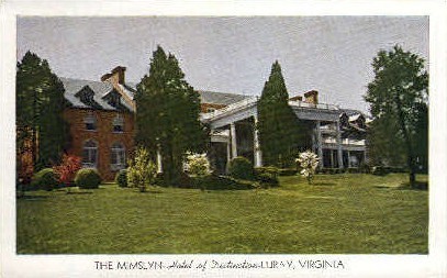 The Mimslyn - Luray, Virginia VA Postcard