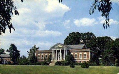 John Preston McConnell Library - Radford, Virginia VA Postcard