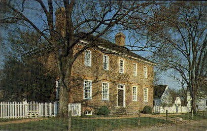 George Wythe House - Williamsburg, Virginia VA Postcard