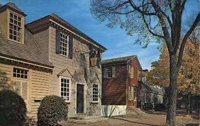 Pasteur-Galt Apothecary Shop - Williamsburg, Virginia VA Postcard