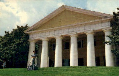 Lee Mansion - Arlington, Virginia VA Postcard