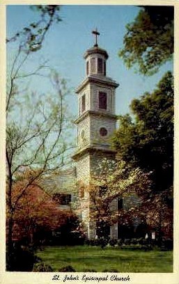 St. Johns Episcopal Church - Richmond, Virginia VA Postcard