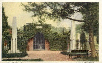 Washingtons Tomb - Mt Vernon, Virginia VA Postcard