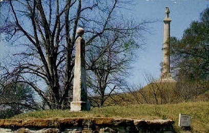 Surrender Monument - Vicksburg, Virginia VA Postcard