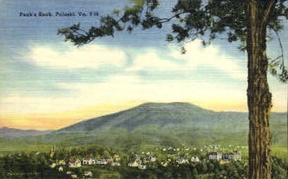 Peaks Knob - Pulaski, Virginia VA Postcard