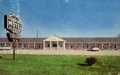 Bowling Green Motel - Virginia VA Postcard