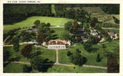 Mt Vernon,Virginia, VA, Postcard