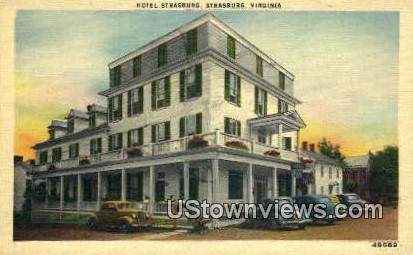 Hotel Strasburg  - Virginia VA Postcard